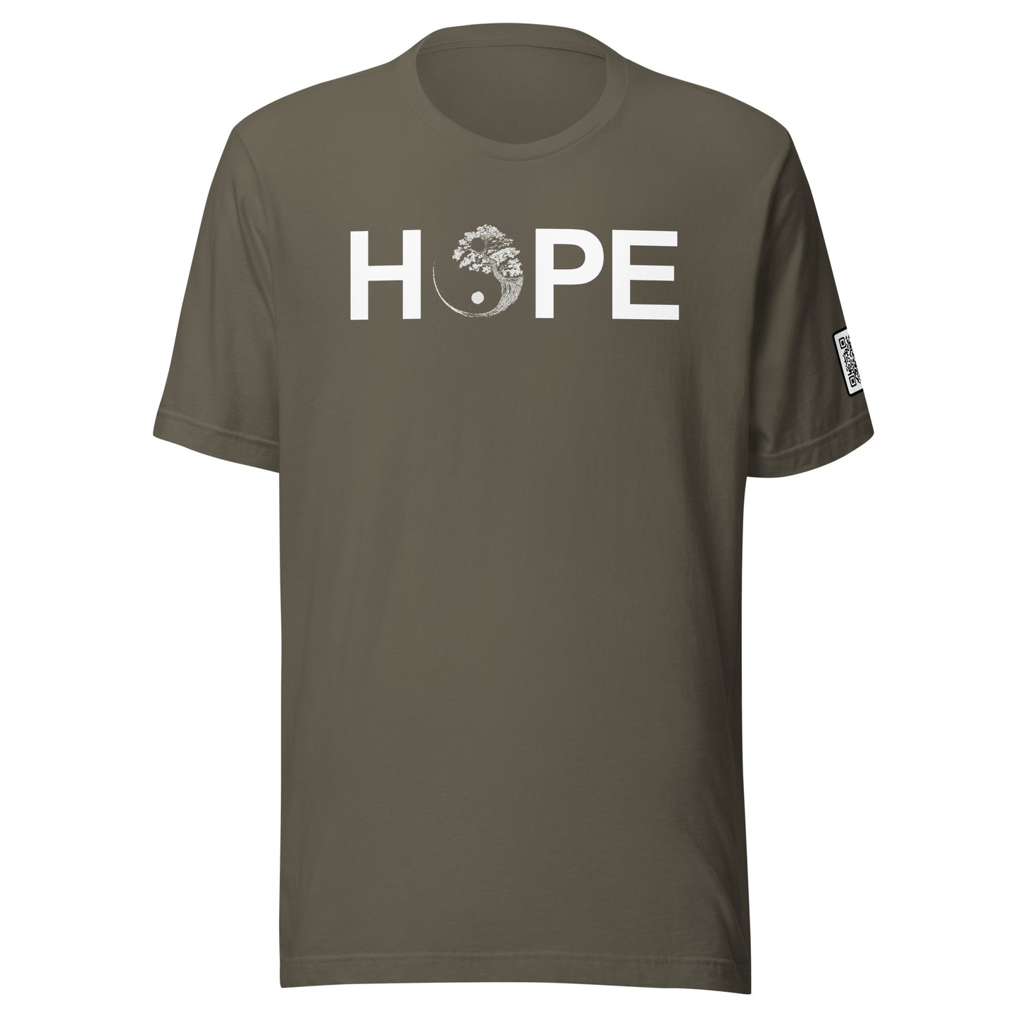 "Hope" Yinyang Bonsai Tree T-Shirt