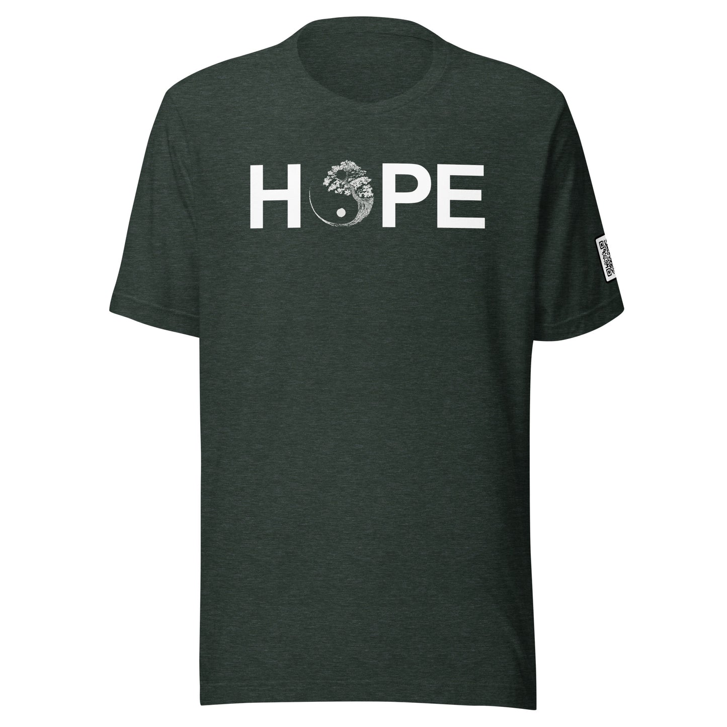 "Hope" Yinyang Bonsai Tree T-Shirt