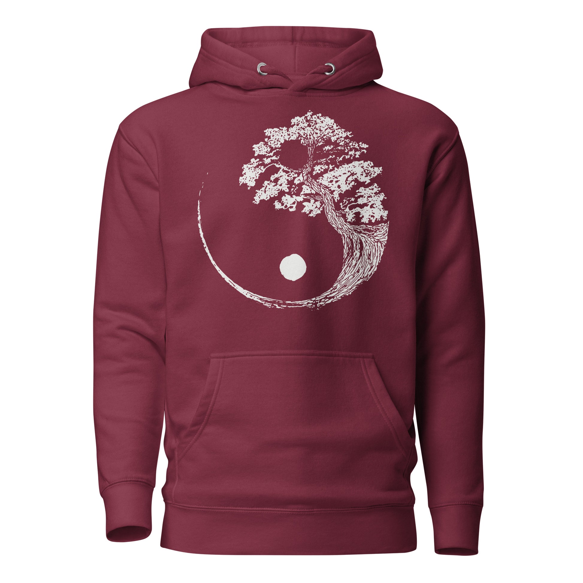 bonsai tree hoodie YinYang Bonsai Hoodie — Rooted & Rising – Fat Cobra Shop